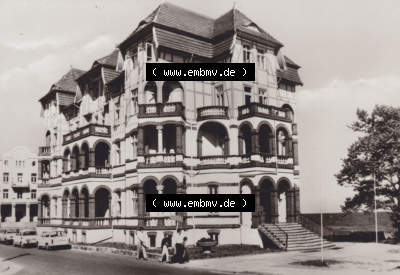 Alte Fotos von Ostseebad Kühlungsborn in Mecklenburg-Vorpommern FDGB-Erholungsheim Schloß am Meer. Alter und echter original... Sammlung