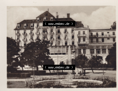 Alte Fotos von Seebad Heringsdorf in Mecklenburg-Vorpommern FDGB-Heim Solidarität. Alter und echter original Foto-Abzug aus einer... Sammlung