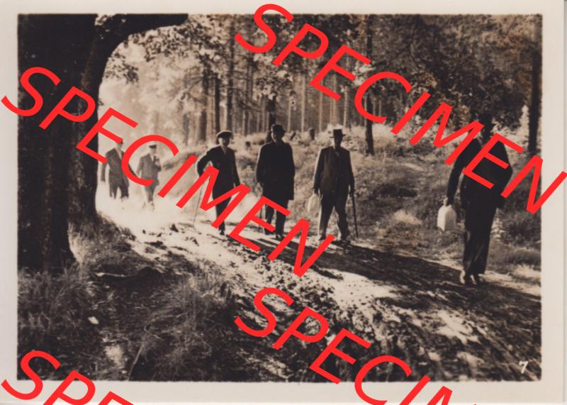 Alte Fotos von Stadt Benneckenstein in Kreis Harz zu DDR-Zeiten, 7. Aufbruch zum Finkenwettstreit. Alter und echter original Foto-Abzug aus einer Fotomappe, welche zu DDR-Zeiten... Sammlung