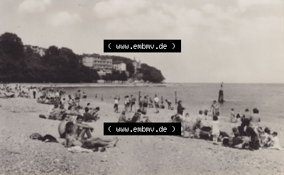 Alte Fotos der Stubbenkammer bei Sassnitz / Saßnitz in Mecklenburg-Vorpommern Am Strand. Alter und echter original Foto-Abzug... Sammlung