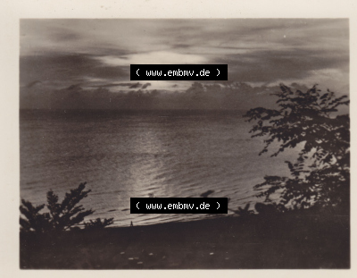 Alte Fotos von Seebad Heringsdorf in Mecklenburg-Vorpommern Dämmerstunde. Alter und echter original Foto-Abzug aus einer Fotomappe,... Sammlung