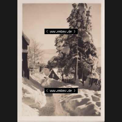 Alte Fotos von Stadt Benneckenstein in Kreis Harz zu DDR-Zeiten, 10. Winterzauber am Wildenberg. Alter und echter original Foto-Abzug aus einer Fotomappe, welche zu DDR-Zeiten... Sammlung