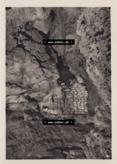 Alte Fotos von Bad Liebenstein Altensteiner Höhle in Thüringen zu DDR-Zeiten, Nr. 4, Musiksaal. Alter und echter original Foto-Abzug... Sammlung