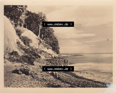 Alte Fotos von Ostseestadt Sassnitz in Mecklenburg-Vorpommern 1959, Sassnitzer Hochufer. Alter und echter original Foto-Abzug... Sammlung