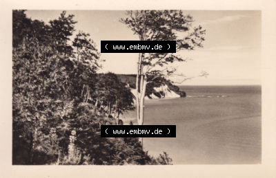 Alte Fotos der Stubbenkammer bei Sassnitz / Saßnitz in Mecklenburg-Vorpommern 1957, 5. Stubbenkammer A 4289, E 1368. Altes Foto... Sammlung