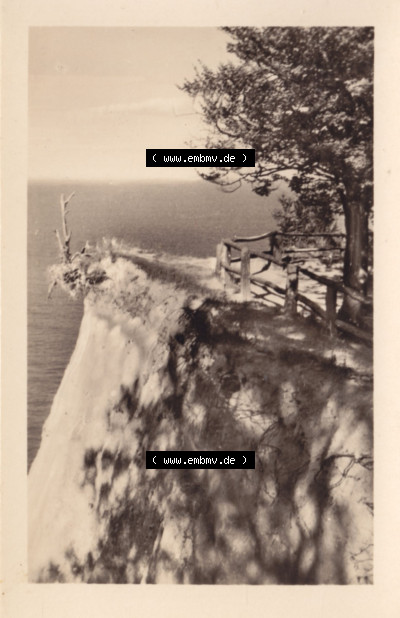 Alte Fotos der Stubbenkammer bei Sassnitz / Saßnitz in Mecklenburg-Vorpommern 1957, 8. Stubbenkammer A 4292, E 1365. Altes Foto... Sammlung