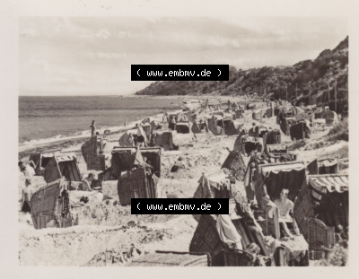 Alte Fotos von Ostseebad Rerik in Mecklenburg-Vorpommern Am Schönen Ostseestrand. Alter und echter original Foto-Abzug aus einer... Sammlung
