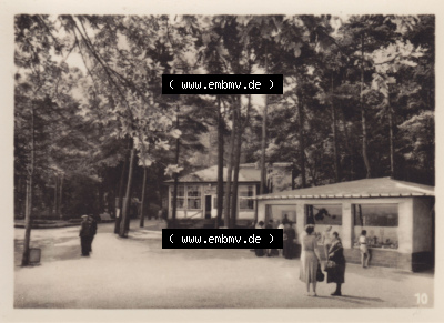 Alte Fotos von Ostseebad Koserow in Mecklenburg-Vorpommern 1956, 10. Promenade. Alter und echter original Foto-Abzug aus einer... Sammlung