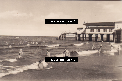 Alte Fotos von Ostseebad Sellin in Mecklenburg-Vorpommern 1963, 7. Sellin (Rügen) in Ansichten K 3917. Altes Foto aus der DDR... Sammlung