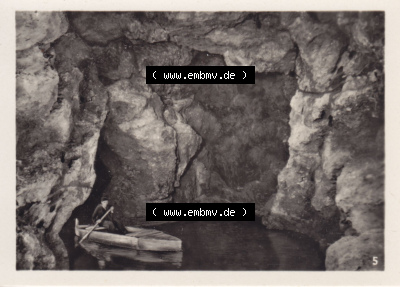 Alte Fotos von Bad Liebenstein Altensteiner Höhle in Thüringen zu DDR-Zeiten, Nr. 5, Am See. Alter und echter original Foto-Abzug... Sammlung