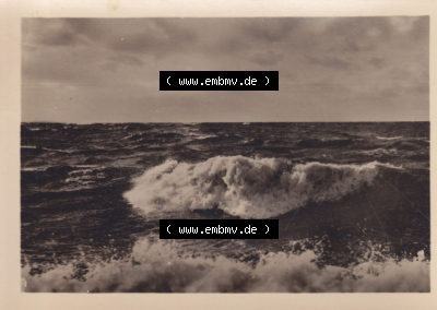 Alte Fotos von der Insel Poel in Mecklenburg-Vorpommern, 1955 Brandung an der Ostseeküste. Alter und echter original Foto-Abzug... Sammlung