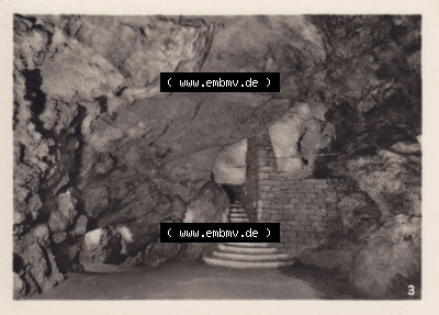 Alte Fotos von Bad Liebenstein Altensteiner Höhle in Thüringen zu DDR-Zeiten, Nr. 3, Der Dom. Alter und echter original Foto-Abzug... Sammlung