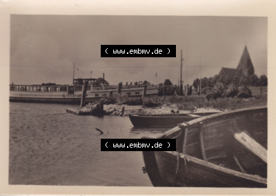 Alte Fotos von der Insel Poel in Mecklenburg-Vorpommern, 1955 Insel Poel, Kirchdorf. Alter und echter original Foto-Abzug aus... Sammlung