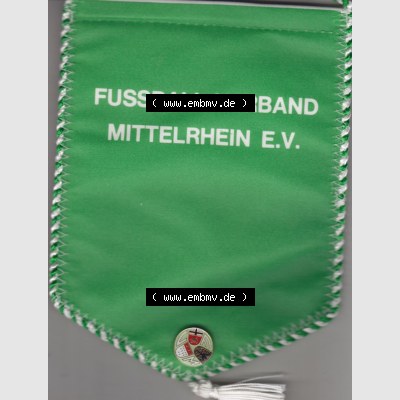 BRD Deutschland Sportclub Wimpel Fußball-Verband Mittelrhein e. V. (FVM) ist die Dachorganisation aller Fußballvereine im Bereich Mittelrhein, der die Fußballkreise... Sammlung