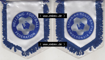 Wimpel von Griechenland Hellenic Football Federation Fußballbund Sammlung