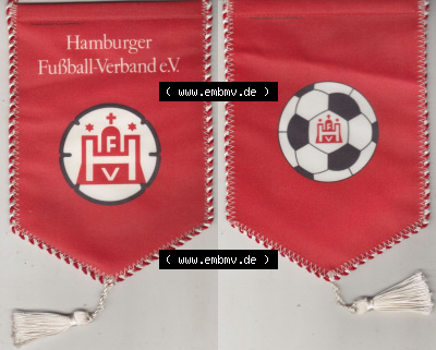 BRD Sportclub Wimpel Hamburger Fußball-Verband e.V. Sammlung
