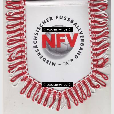 BRD Deutschland Sportclub Wimpel Niedersächsische Fußballverband (NFV) ist die Dachorganisation von offiziell mehr als 2600 Fußballvereinen mit mehr als 600000 Mitgliedern und... Sammlung