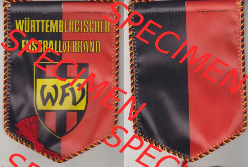 BRD Deutschland Sportclub Wimpel Württembergische Fußballverband (WFV) ist einer von 21 Landesverbänden des Deutschen Fußball-Bundes und hat seinen Sitz in Stuttgart.... Sammlung