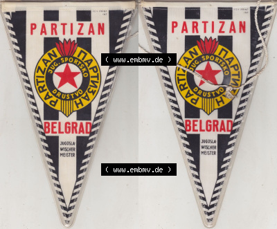 Jugoslawien (Heute Serbien), FK Partizan Belgrad Sammlung