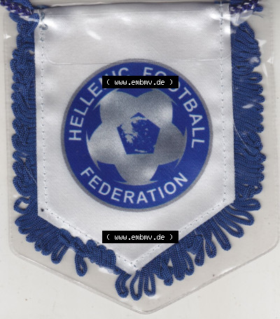 Wimpel von Griechenland Hellenic Football Federation Fußballbund Sammlung