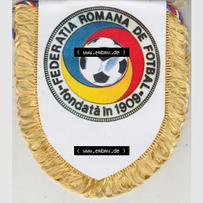 Internationaler Fußball Wimpel von ROU Rumänien zu UEFA EURO 2000 Federația Română de Fotbal ist der rumänische Fußballverband. Der Fußballverband Rumäniens... Sammlung
